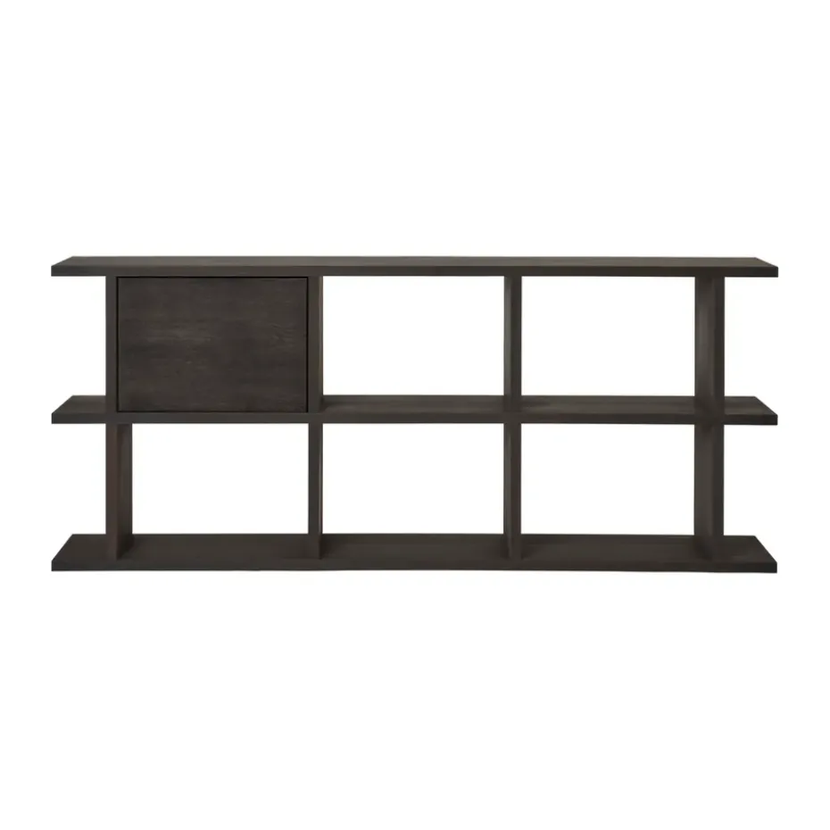 Módulo de estantería de armario Kona, Dark Stained