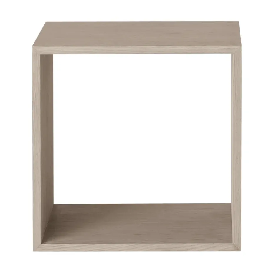 Módulo de estantería Stacked 2.0 abierto, mediano, roble