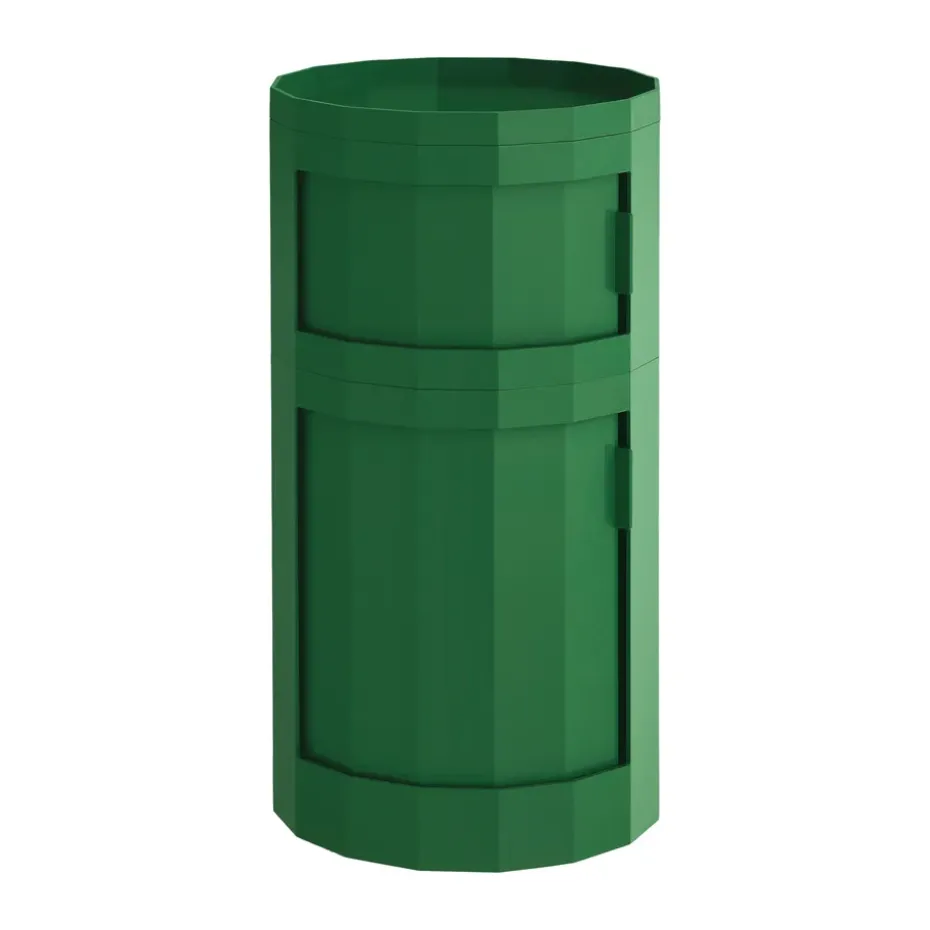 Mesa auxiliar Facet Cabinet 110 , Spinach green