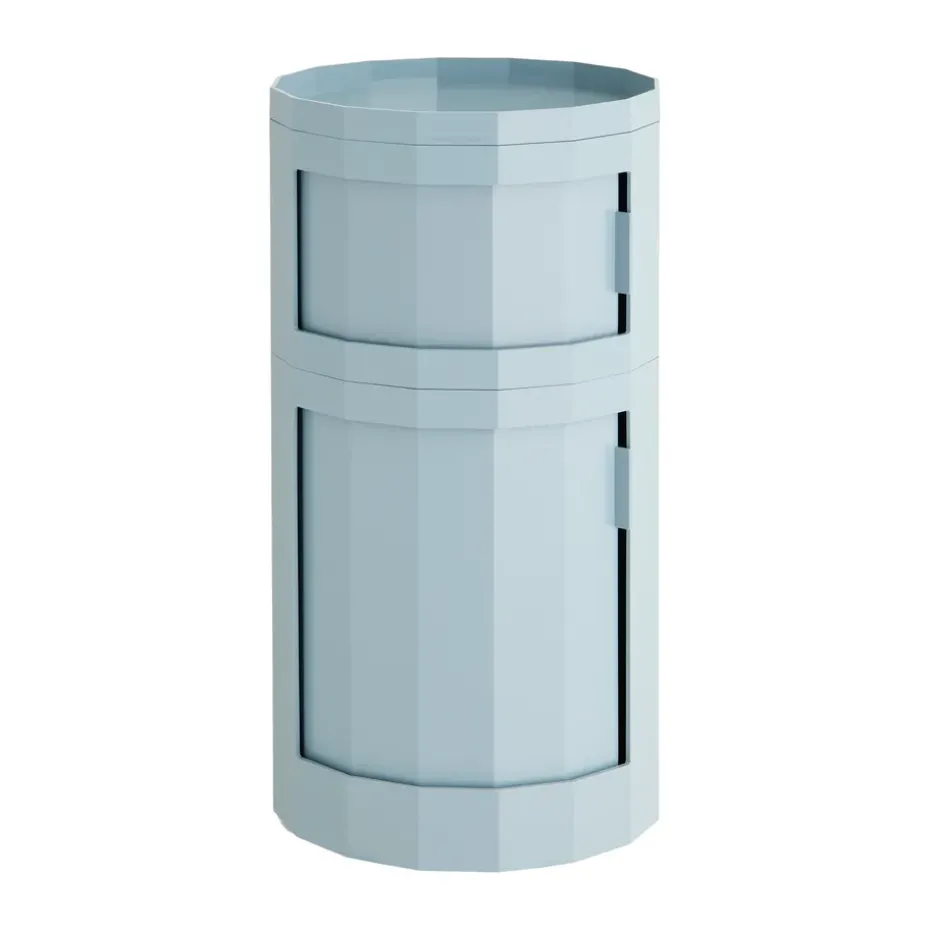 Mesa auxiliar Facet Cabinet 110 , Misty blue