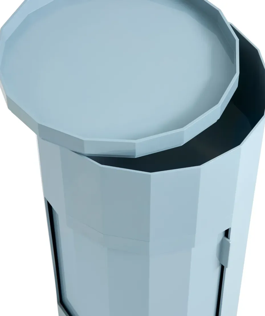 Mesa auxiliar Facet Cabinet 110 , Misty blue