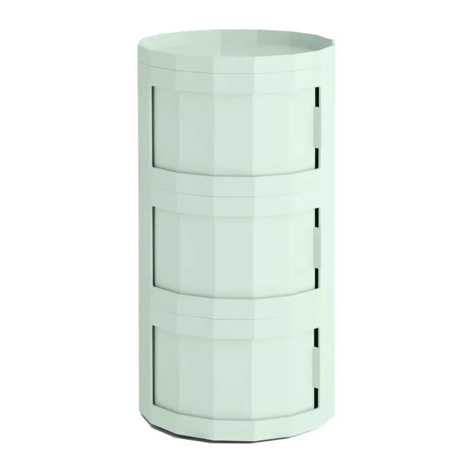 Mesa auxiliar Facet Cabinet 30, Soft mint