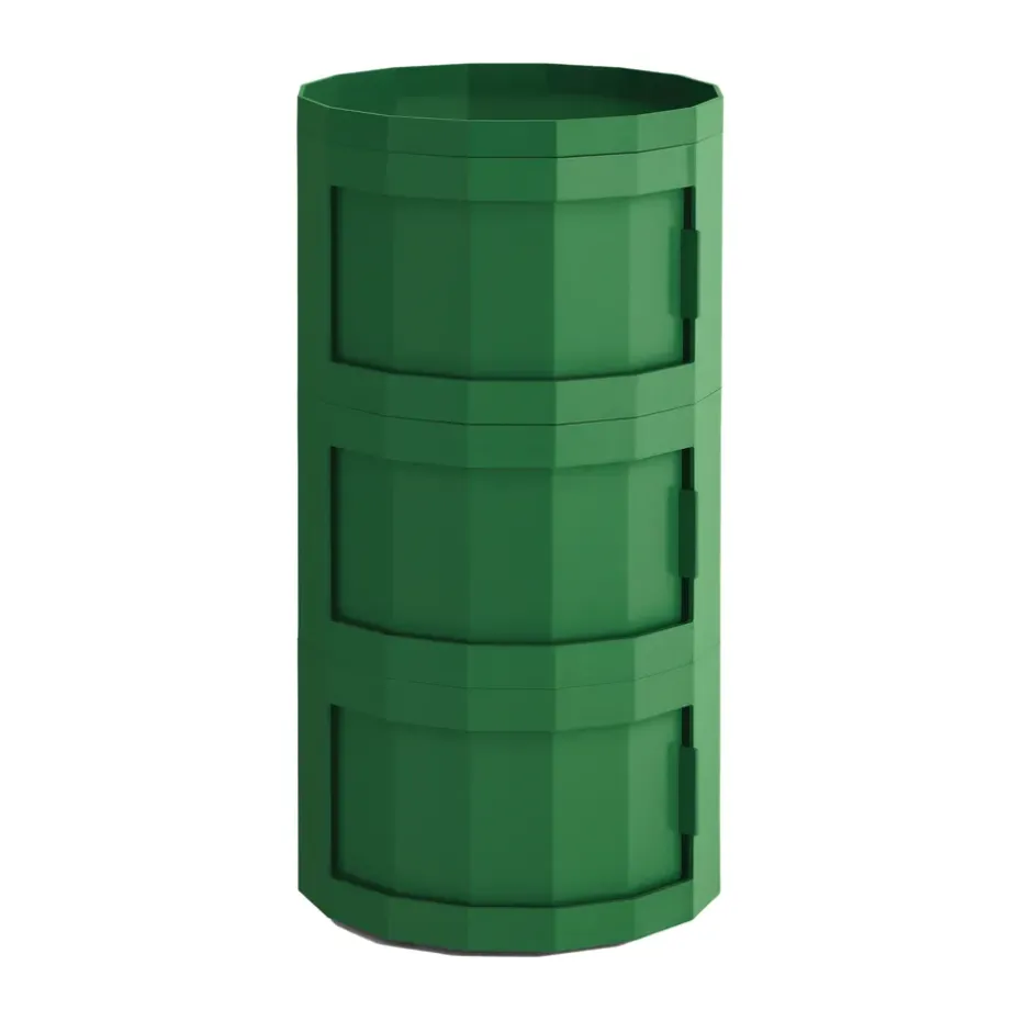 Mesa auxiliar Facet Cabinet 30, Spinach green