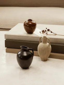 Mini jarrón Ary mediano, Charcoal
