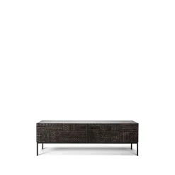 Mueble multimedia Tabwa , Teca negra 51x160 cm