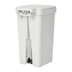 Papelera con pedal StepUp de 10 L, Gris claro