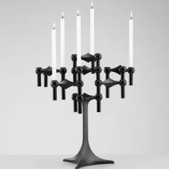 Píe STOFF Nagel, negro