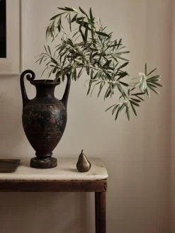 Pera decorativa Sentimant, Latón