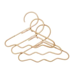 Perchas Wavi 3-pack, Natural