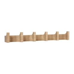 Perchero Column 49 cm, Roble aceitado claro