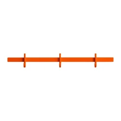 Perchero con pomos Relief small 41 cm, Naranja