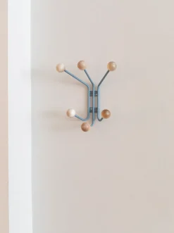 Perchero de pared Bill XS, Pigeon blue