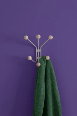 Perchero de pared Bill XS, Greige