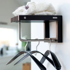 Perchero de pared Cutter mini , Teca
