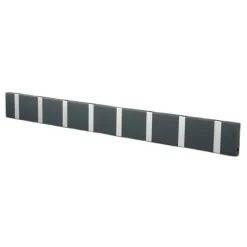 Perchero de pared Knax 80 cm, antracita-gris