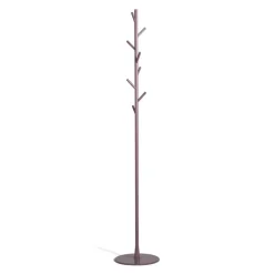 Perchero de pie Sticks, rosa oscuro crema
