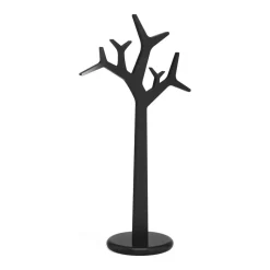 Perchero de suelo Tree 134 cm, negro