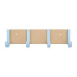 Perchero Jay 4 ganchos, Beige-light blue