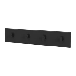Perchero Montana Coat Racks 4 ganchos, Black