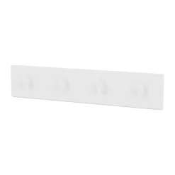Perchero Montana Coat Racks 4 ganchos, Snow