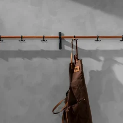 Perchero Nostalgi, Cobre, base negra