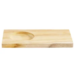 Platillo para taza Chicago 10x18 cm, natural