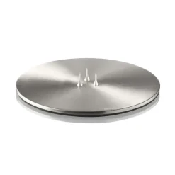 Plato para vela ester & erik Ø12 cm mate, Silver