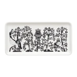 Plato Taika 12x24 cm, Negro