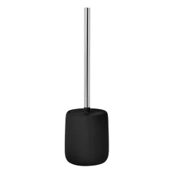 Portaescobillas baño Sono 39 cm, negro