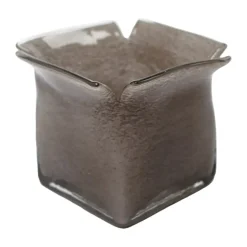 Portavelas Atlas 15,5 cm, Taupe
