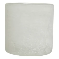 Portavelas Bungenäs Ø8 cm, blanco