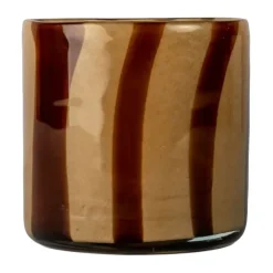 Portavelas Calore XS Ø10 cm, Brown-beige