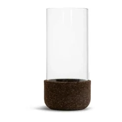 Portavelas Dante pequeño Ø9 cm, Corcho