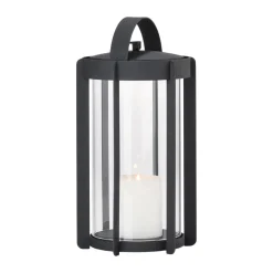 Portavelas Firefly Lanterna 25 cm, Black