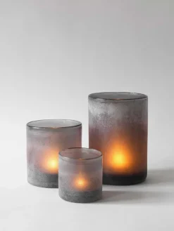 Portavelas Frost M, gris