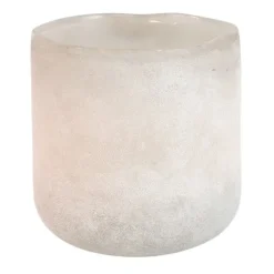 Portavelas Halde 10 cm, blanco