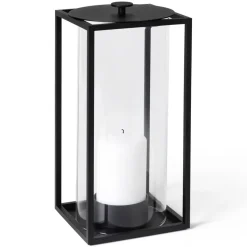 Portavelas Light'in, negro