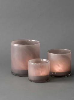 Portavelas Lyric XS, morado grisáceo