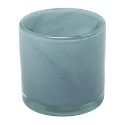 Portavelas Nilla 12 cm, Azul claro