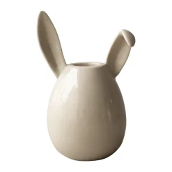 Portavelas Rabbit 13 cm, Vanilla
