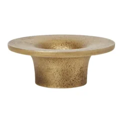 Portavelas Soothe Ø8 cm, Brass Finish