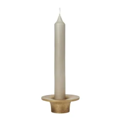 Portavelas Soothe Ø8 cm, Brass Finish