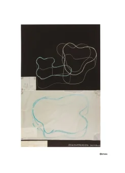 Póster Aalto art Sketch black, 50 x 70 cm