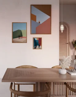 Póster Angular Afternoon, 50x70 cm