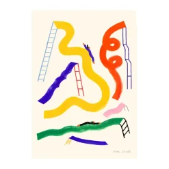 Póster Glisser, 50x70 cm