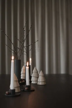 Árbol de Navidad Narrow beige, Small 11 cm