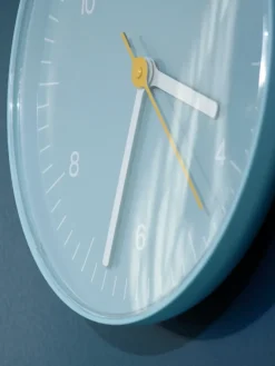 Reloj de pared Wall Clock Ø26,5 cm, Blue