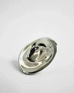 Ripple núm. 02 colgador grande, Cromo