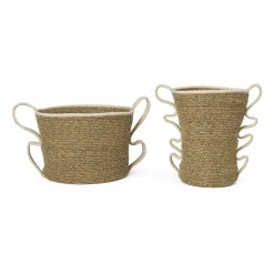 Set de 2 cestas Verso, Off-white
