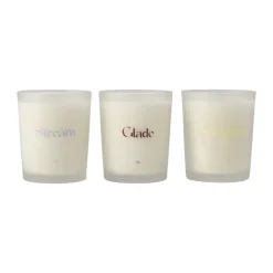 Set de regalo Vela aromática 70g paquete de 3, Stream/Glade/Meadow